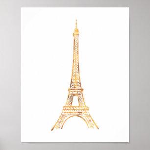 Affiche Tour Eiffel Paris Imprimer