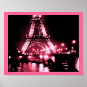 Affiche Tour Eiffel, Pont de Lena [Imprimer] - Double Rose