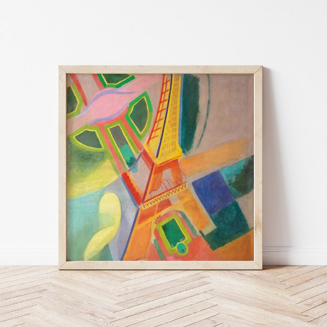 Affiche Tour Eiffel | Robert Delaunay (Créateur téléchargé)