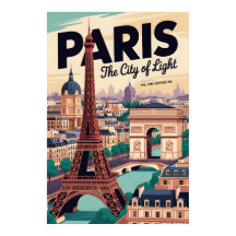 Tour Eiffel vintage Paris France Voyage Rétro