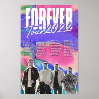 Affiche Tour Forever 2022 (Option 1)