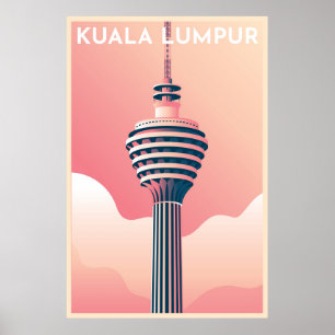 Affiche Tour Kuala Lumpur