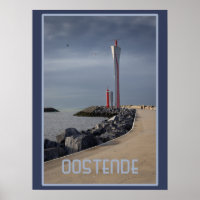 Tour radar, Oostende Habour, Belgique