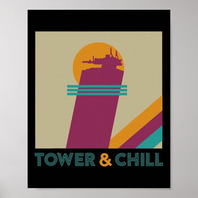 Affiche Tour Rétro et Chill - Joueur Titan Chasseur Ensorc (Devant)