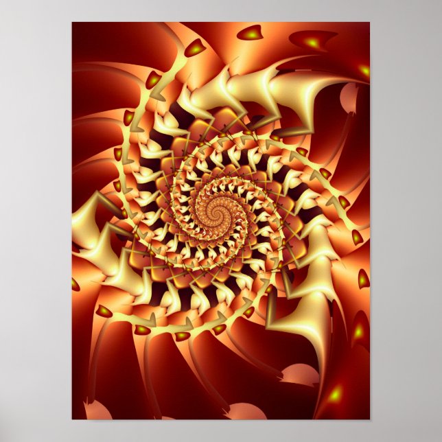 Affiche Tourbillon de bronze (Devant)
