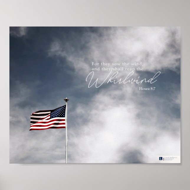 Affiche Tourbillon (Hosea 8:7) (Devant)