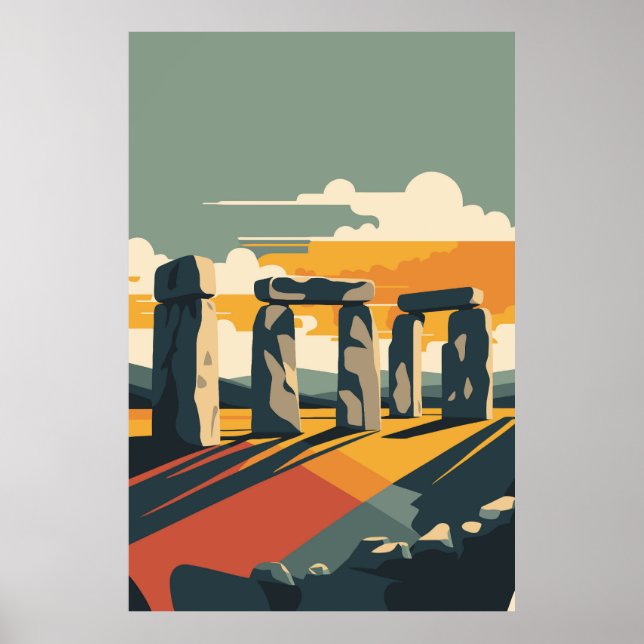 Affiche Tourisme en Angleterre (Devant)