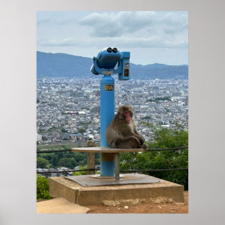 Affiche Touriste épuisé