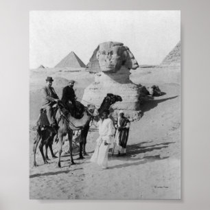 Affiche Touristes en voyage par Sphinx