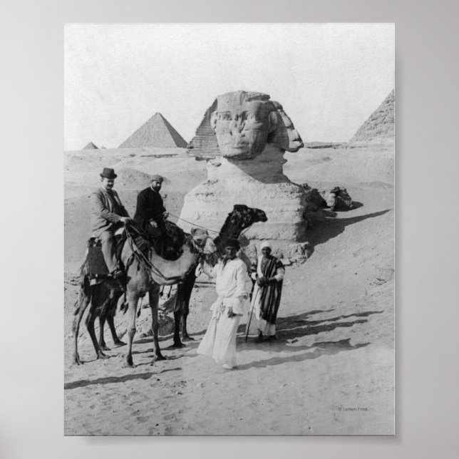 Affiche Touristes en voyage par Sphinx (Devant)