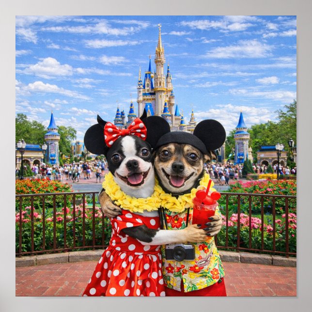 Affiche "Tourists" (Devant)