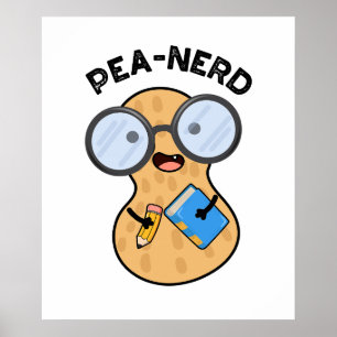 Affiche Tourne Nerd de cacahuètes nerd