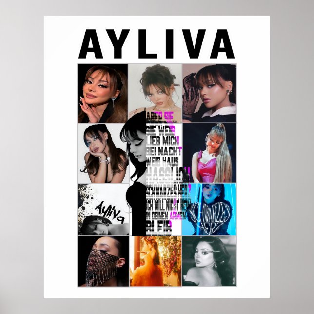 Affiche Tournée Ayliva 2026 (Devant)