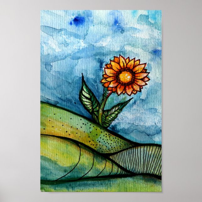 Affiche Tournesol (Devant)
