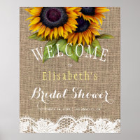 Tournesol burlap et dentelle nuptiale automne douc