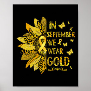 Affiche Tournesol Cancer Enfance En Septembre Nous Portons