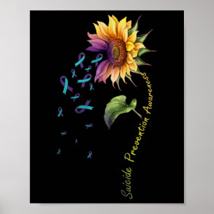 Affiche Tournesol de sensibilisation à la prévention du su