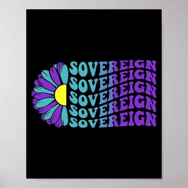 Affiche Tournesol de sensibilisation à la prévention du su (Devant)