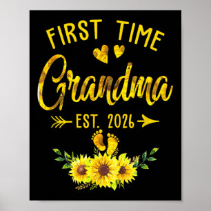 Affiche Tournesol Grandma Est 2026 Promu À