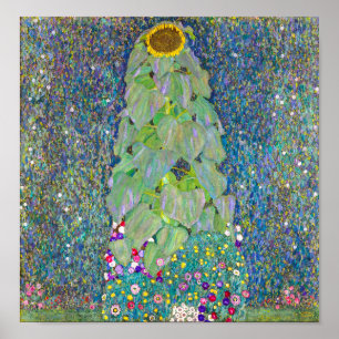 Affiche Tournesol   Gustav Klimt
