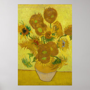Affiche Tournesols de Van Gogh Peinture Art