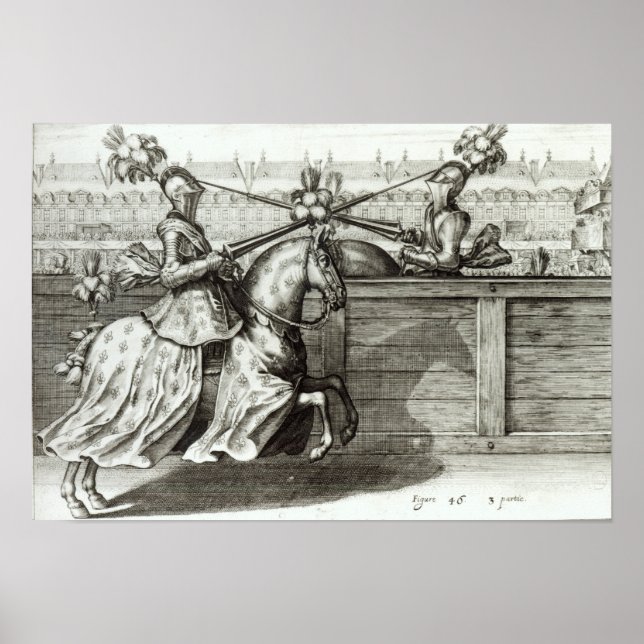 Affiche Tournoi Jousting dans un carré (Devant)