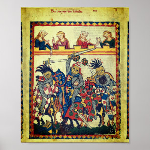 Affiche Tournoi médiéval