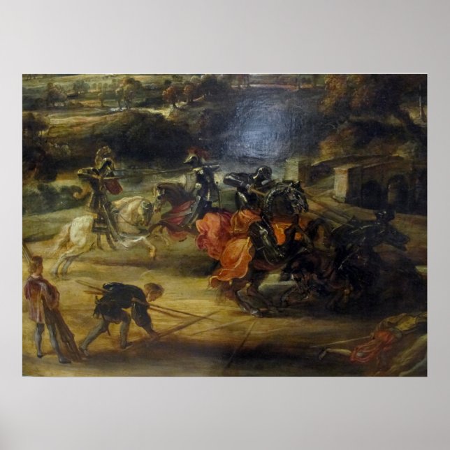 Affiche Tournoi près des douves du Château de Steen (Devant)