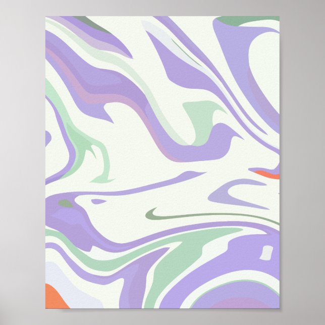 Affiche Tournoyants pastel doux (Devant)