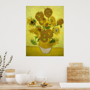 Affiche Tournsoleil de Vincent Van Gogh