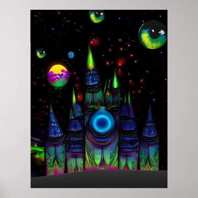 Affiche Tours plasma de Wornol VII (Devant)