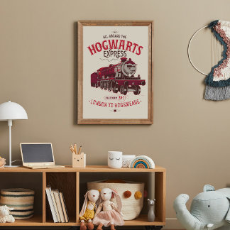 Affiche Tous à bord de l'Express Hogwarts