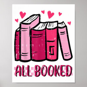 Affiche Tous Booked Funny Lire Livre Lecture Bibliothécair