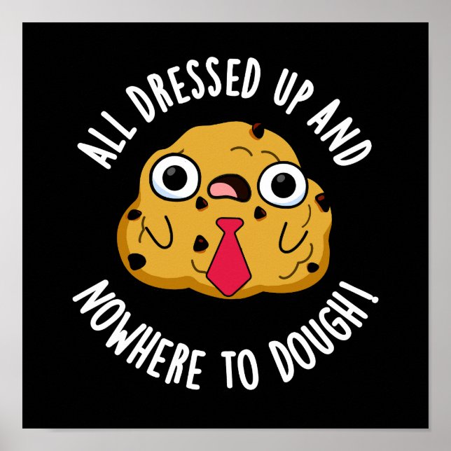 Affiche Tous Habillés Et Nulle Part Pour Étouffer Pun Dark (Devant)