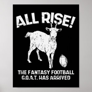 Affiche Tous Imaginaire de Montée Chèvre de Football Arriv