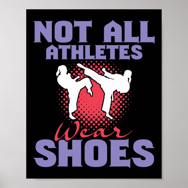 Affiche Tous les athlètes ne portent pas de chaussures - K (Devant)