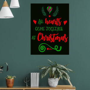 Affiche Tous les cœurs se réunissent à Noël, ZSG