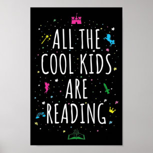 Affiche Tous Les Enfants Cool Lisent I