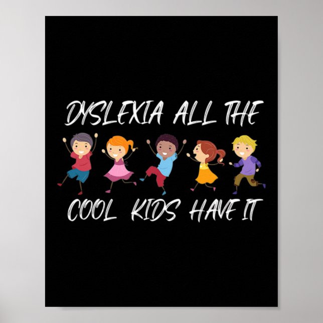 Affiche Tous les enfants cool ont la sensibilisation à la  (Devant)
