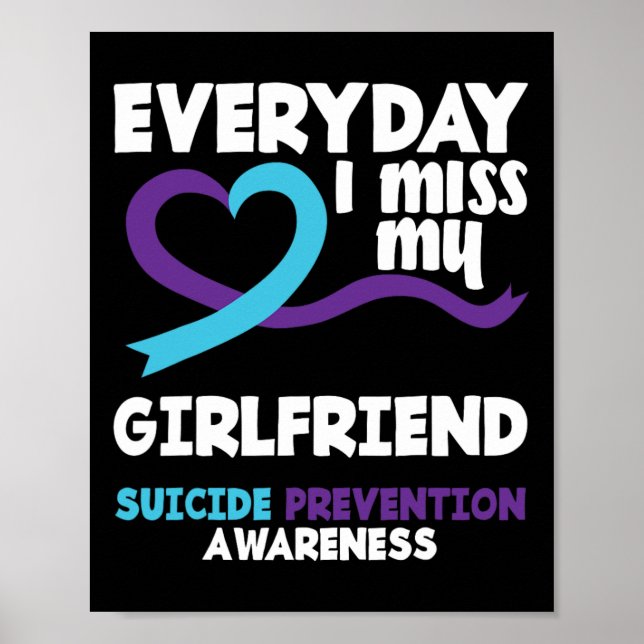 Affiche Tous Les Jours, Ma Fille, La Prévention Du Suicide (Devant)
