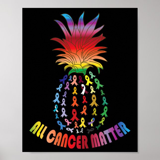 Affiche Tous les problèmes de sensibilisation au cancer I  (Devant)