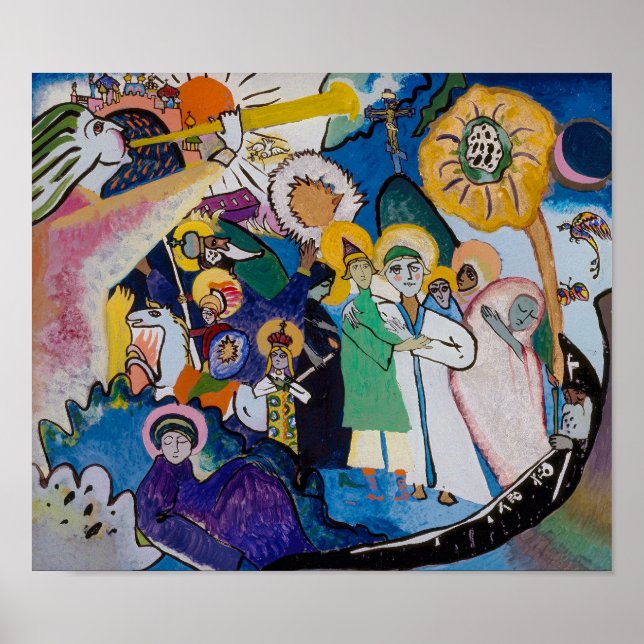 Affiche Tous les Saints Jour I | Kandinsky | (Devant)