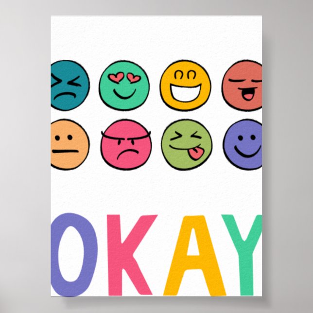 Affiche Tous les sentiments sont ok (Devant)