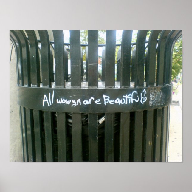 Affiche tous les wowmyn sont bêtes (Devant)