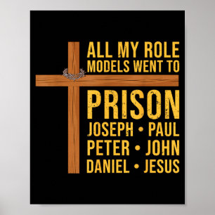 Affiche Tous mes modèles sont allés en prison Drôle de chr