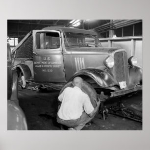 Affiche Tous mis sur cric : 1937