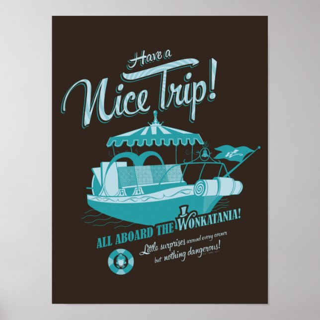 Affiche Tout À Bord De La Wonkatania ! (Devant)