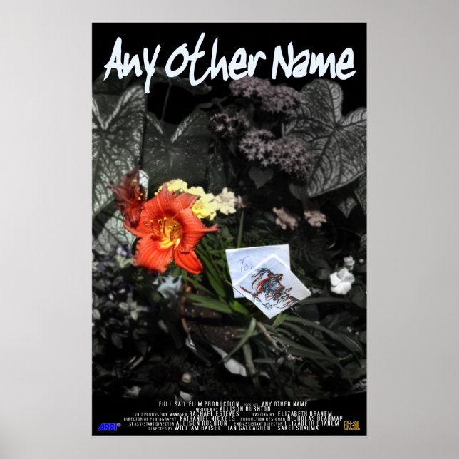 Affiche Tout autre nom (Devant)