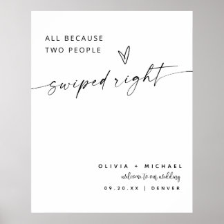 Affiche Tout Ça Parce Que Deux Personnes Ont Balayé L'Affi