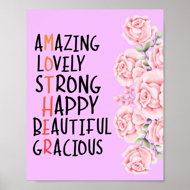 Affiche Tout Ce Pour Quoi Mère Est (Devant)